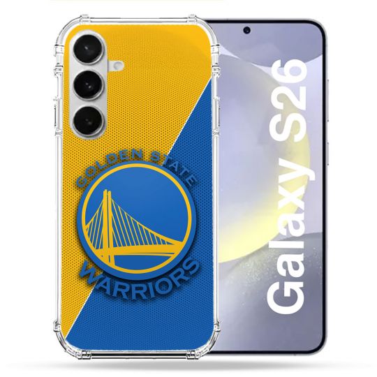 Coque Renforcée Pour Samsung Galaxy S26 Basket Golden State Warriors