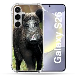 Coque Renforcée Pour Samsung Galaxy S26 Chasse Sanglier bois