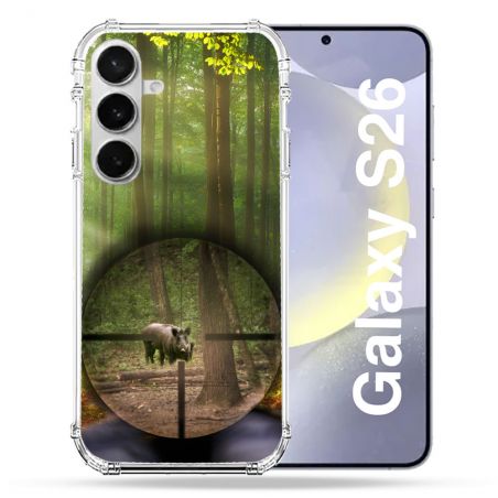 Coque Renforcée Pour Samsung Galaxy S26 Chasse Sanglier Viseur