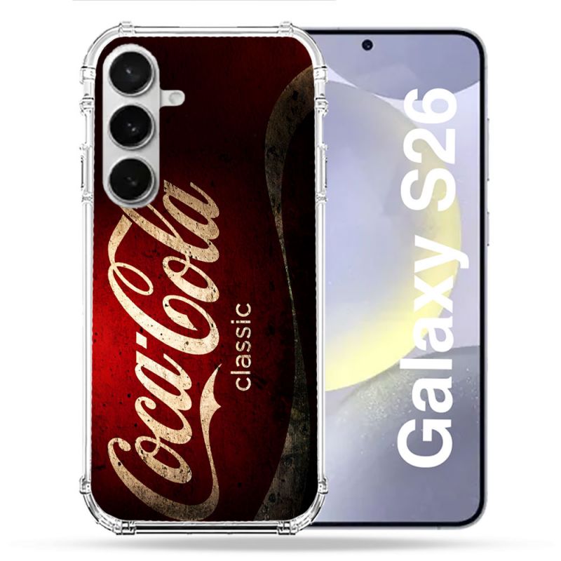 Coque Renforcée Pour Samsung Galaxy S26 Coca Cola Classique