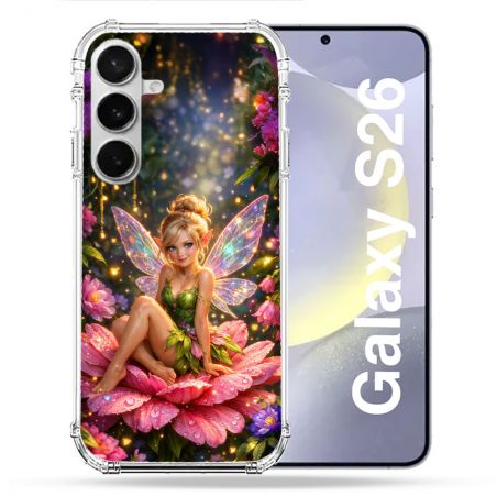 Coque Renforcée Pour Samsung Galaxy S26 Fantastique Fee Fleur