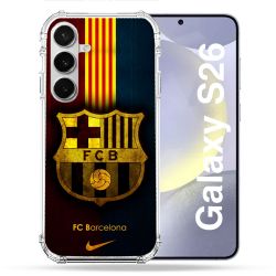 Coque Renforcée Pour Samsung Galaxy S26 Foot FC Barcelone Vintage