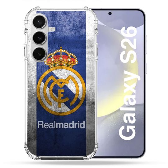 Coque Renforcée Pour Samsung Galaxy S26 Foot Real Madrid