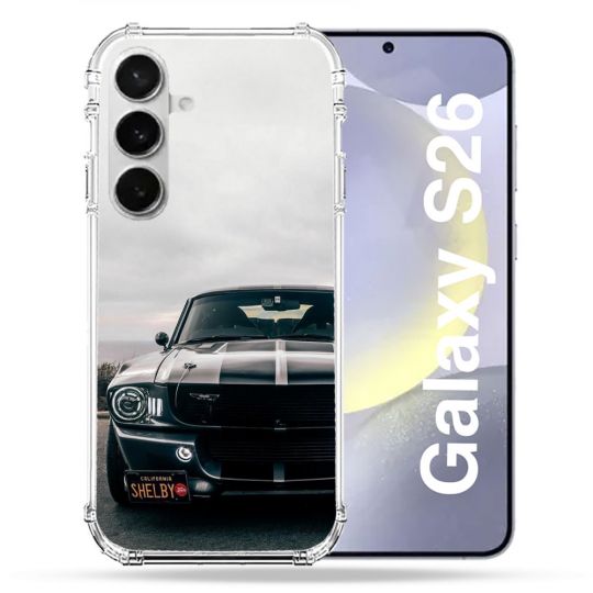Coque Renforcée Pour Samsung Galaxy S26 Ford Mustang GT500 Vintage