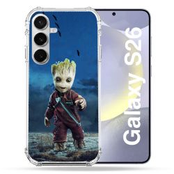 Coque Renforcée Pour Samsung Galaxy S26 Groot Bleu