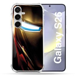 Coque Renforcée Pour Samsung Galaxy S26 Iron Man Casque