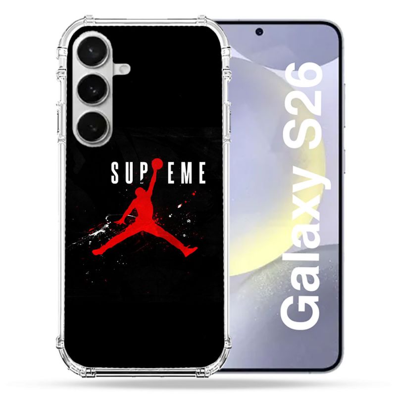 Coque Renforcée Pour Samsung Galaxy S26 Jordan Supreme Noir
