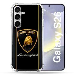 Coque Renforcée Pour Samsung Galaxy S26 Lamborghini Carbone