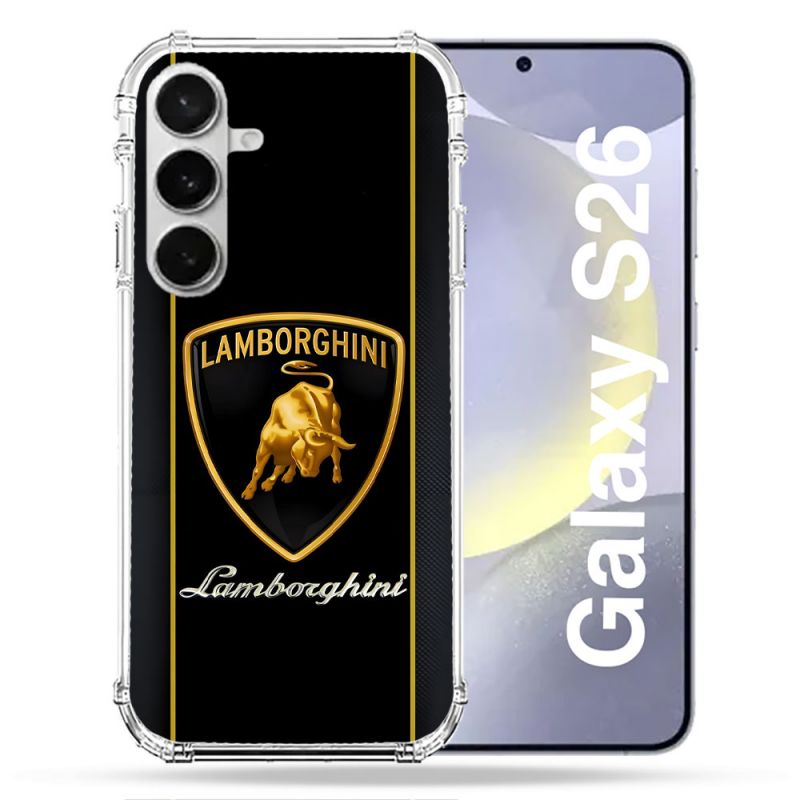 Coque Renforcée Pour Samsung Galaxy S26 Lamborghini Carbone