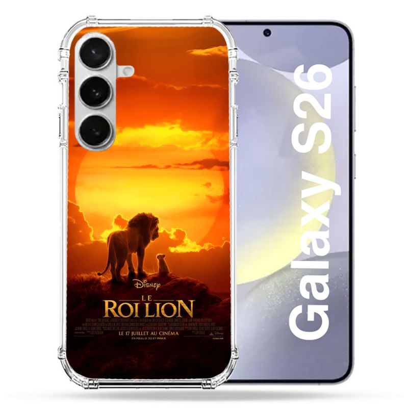 Coque Renforcée Pour Samsung Galaxy S26 Le Roi Lion Affiche