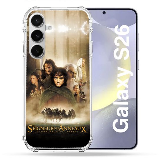 Coque Renforcée Pour Samsung Galaxy S26 Le seigneur Des Anneaux Affiche