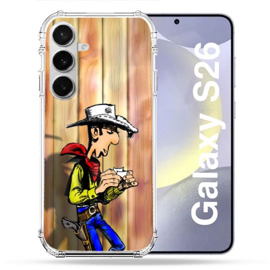 Coque Renforcée Pour Samsung Galaxy S26 Lucky Luke