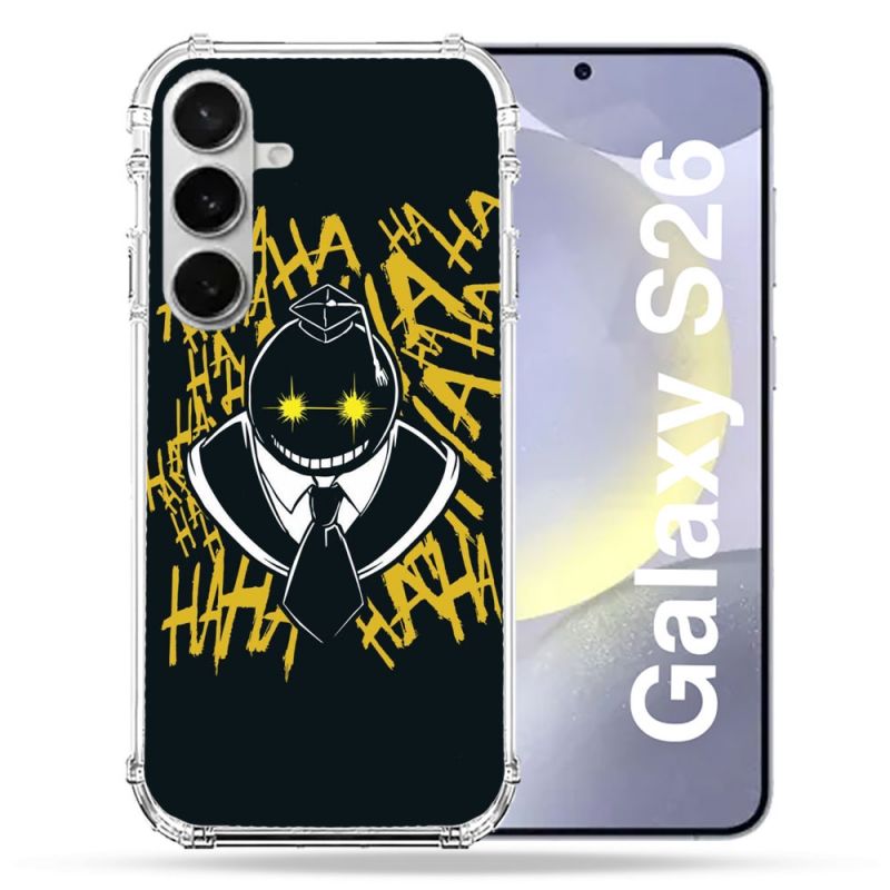 Coque Renforcée Pour Samsung Galaxy S26 Manga Assassination Classroom Kuro Noir
