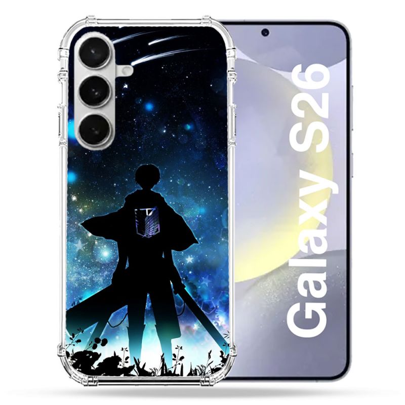 Coque Renforcée Pour Samsung Galaxy S26 Manga Attaque Titans Levi