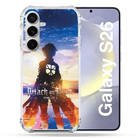 Coque Renforcée Pour Samsung Galaxy S26 Manga Attaque Titans Soleil