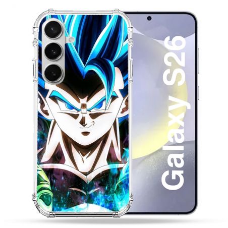 Coque Renforcée Pour Samsung Galaxy S26 Manga Dragon Ball Gogeta Visage