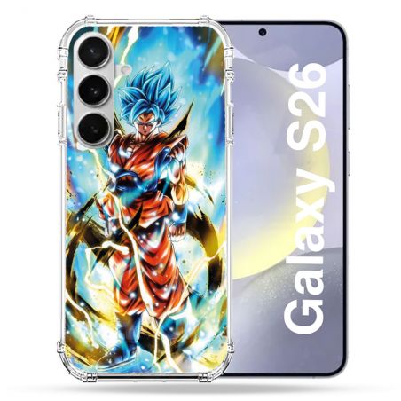 Coque Renforcée Pour Samsung Galaxy S26 Manga Dragon Ball Sangoku Blanc