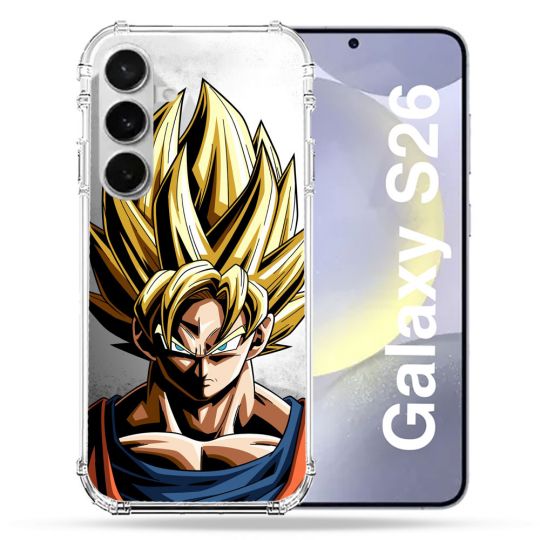 Coque Renforcée Pour Samsung Galaxy S26 Manga Dragon Ball Sangoku Portrait