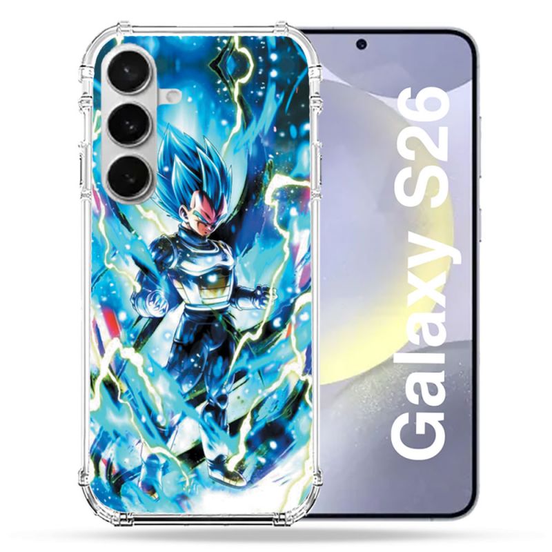 Coque Renforcée Pour Samsung Galaxy S26 Manga Dragon Ball Vegeta Bleu