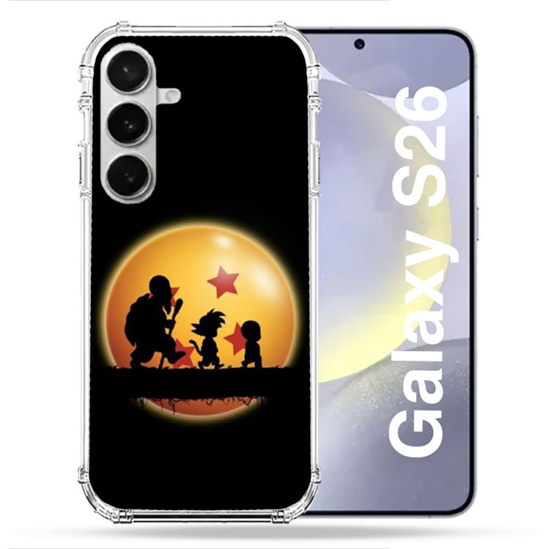 Coque Renforcée Pour Samsung Galaxy S26 Manga Dragon Ball Vintage