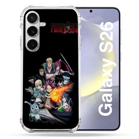 Coque Renforcée Pour Samsung Galaxy S26 Manga Fairy Tail Logo Team