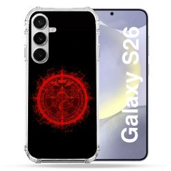 Coque Renforcée Pour Samsung Galaxy S26 Manga Fullmetal Alchemist Logo