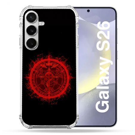 Coque Renforcée Pour Samsung Galaxy S26 Manga Fullmetal Alchemist Logo