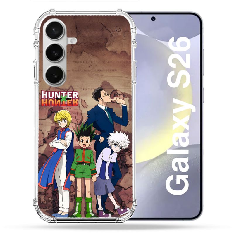 Coque Renforcée Pour Samsung Galaxy S26 Manga Hunter X Hunter Vintage