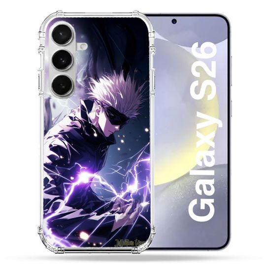 Coque Renforcée Pour Samsung Galaxy S26 Manga Jujutsu Kaisen Gojo Saturo