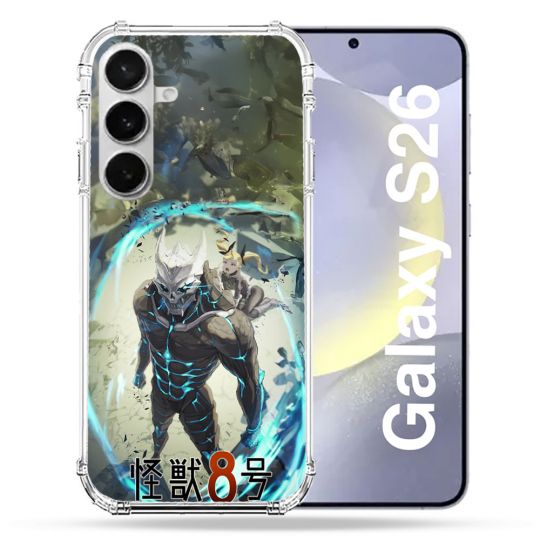 Coque Renforcée Pour Samsung Galaxy S26 Manga Kaiju N° 8 Kafka Hibino