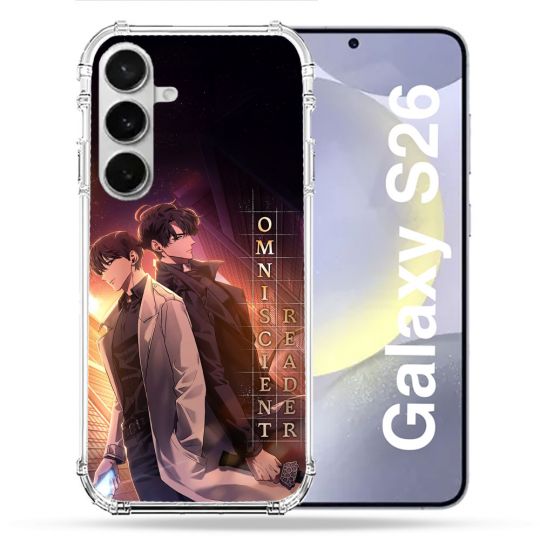 Coque Renforcée Pour Samsung Galaxy S26 Manga Lecteur Omniscient Affiche