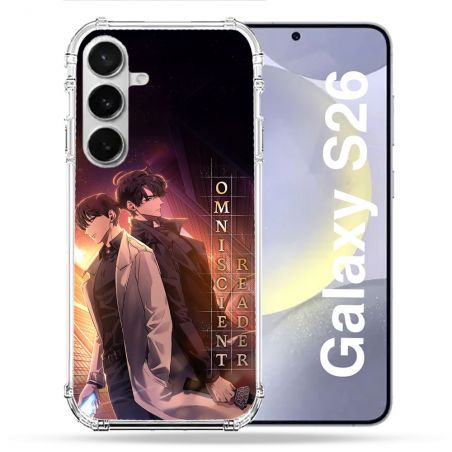 Coque Renforcée Pour Samsung Galaxy S26 Manga Lecteur Omniscient Affiche