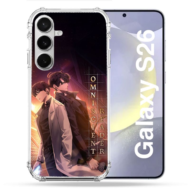 Coque Renforcée Pour Samsung Galaxy S26 Manga Lecteur Omniscient Affiche