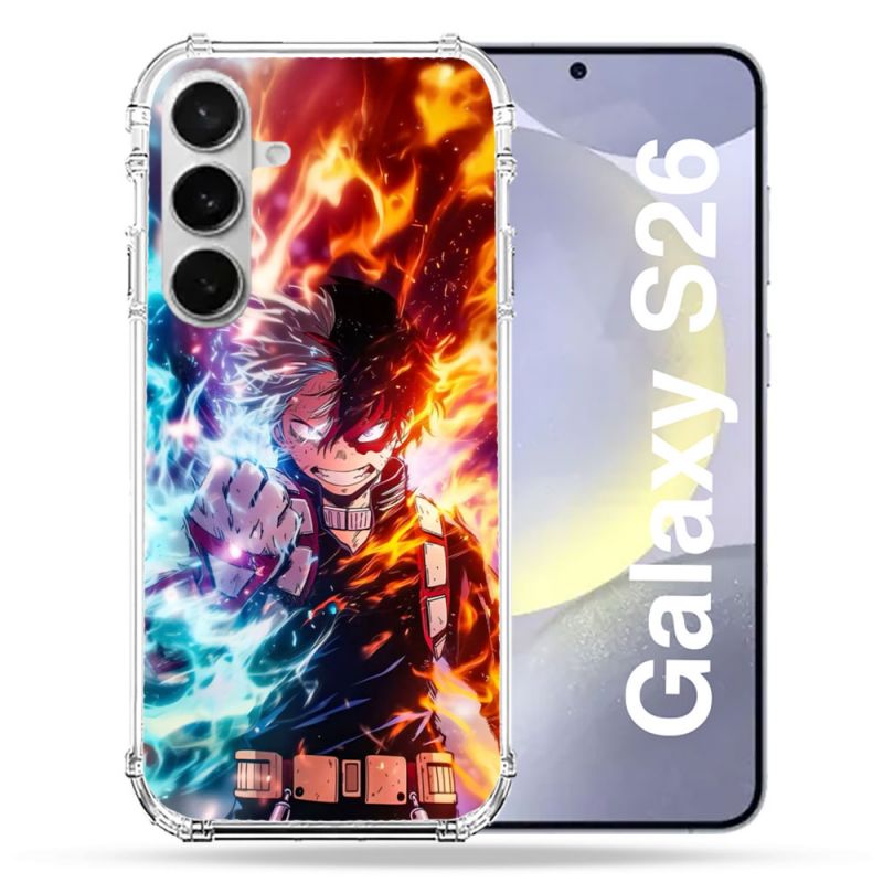 Coque Renforcée Pour Samsung Galaxy S26 Manga My Hero Academia Shoto Portrait