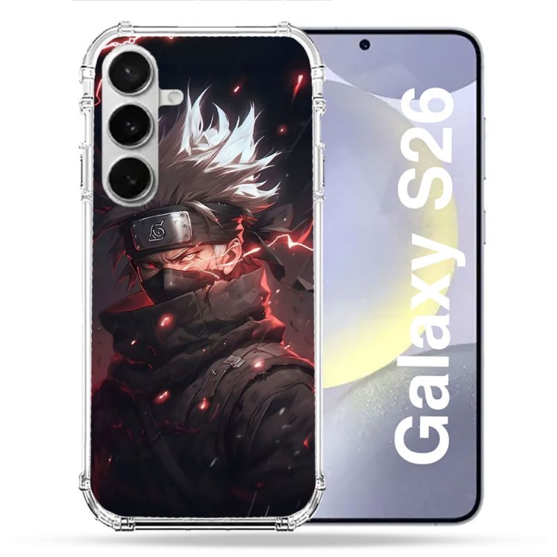 Coque Renforcée Pour Samsung Galaxy S26 Manga Naruto Kakashi Dark