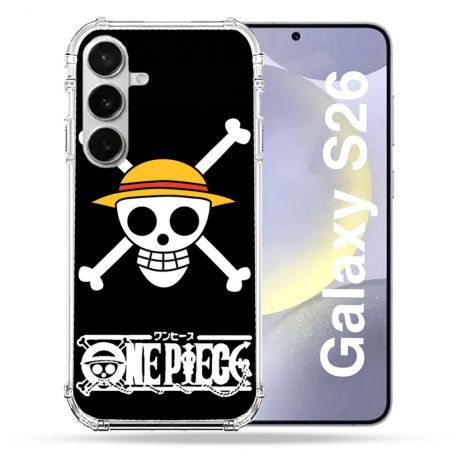 Coque Renforcée Pour Samsung Galaxy S26 Manga One Piece Tete de Mort