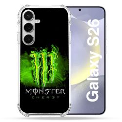 Coque Renforcée Pour Samsung Galaxy S26 Monster Energy Vert