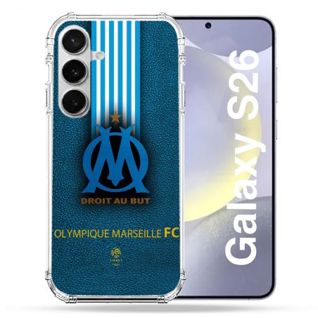 Coque Renforcée Pour Samsung Galaxy S26 Olympique Marseille OM Bande