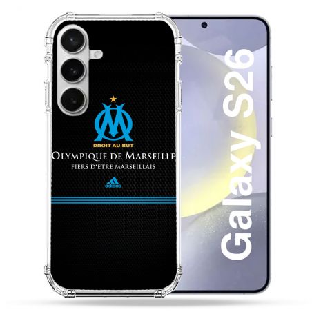 Coque Renforcée Pour Samsung Galaxy S26 Olympique Marseille OM Fier etre Marseillais
