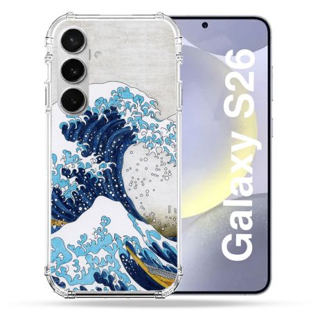 Coque Renforcée Pour Samsung Galaxy S26 Peinture La Grande Vague