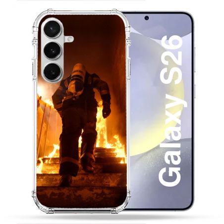 Coque Renforcée Pour Samsung Galaxy S26 Pompier Escalier