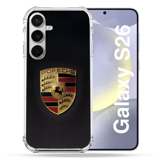 Coque Renforcée Pour Samsung Galaxy S26 Porsche Carbone