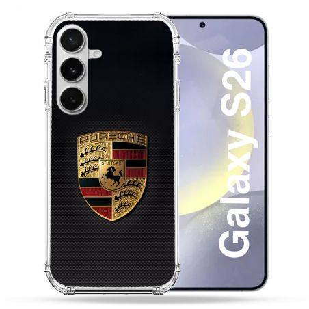 Coque Renforcée Pour Samsung Galaxy S26 Porsche Carbone