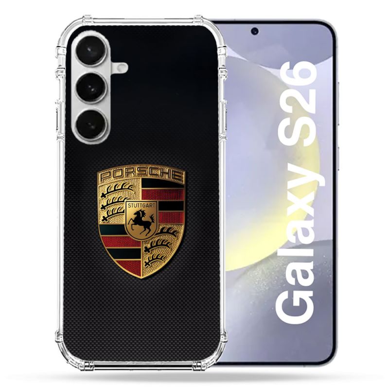 Coque Renforcée Pour Samsung Galaxy S26 Porsche Carbone