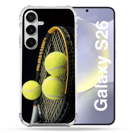Coque Renforcée Pour Samsung Galaxy S26 Sport Tennis Balls