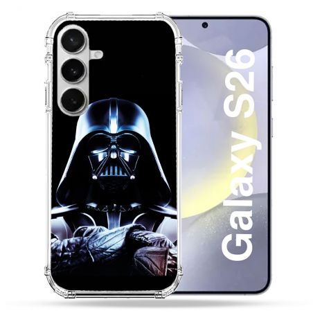 Coque Renforcée Pour Samsung Galaxy S26 Star Wars - Dark Vador Noir