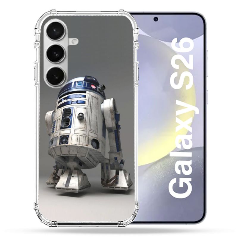 Coque Renforcée Pour Samsung Galaxy S26 Star Wars - R2D2