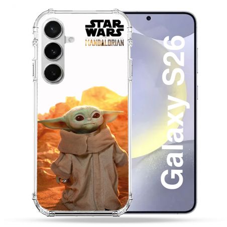 Coque Renforcée Pour Samsung Galaxy S26 Star Wars - Yoda bebe soleil