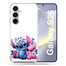 Coque Renforcée Pour Samsung Galaxy S26 Stitch Love