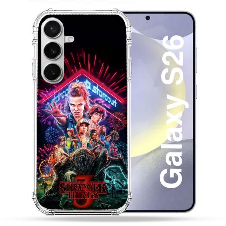 Coque Renforcée Pour Samsung Galaxy S26 Stranger Things Affiche 3
